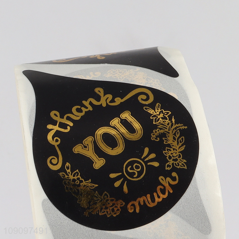 Factory price multi-purpose self-adhesive gifts packaging label paper sticker