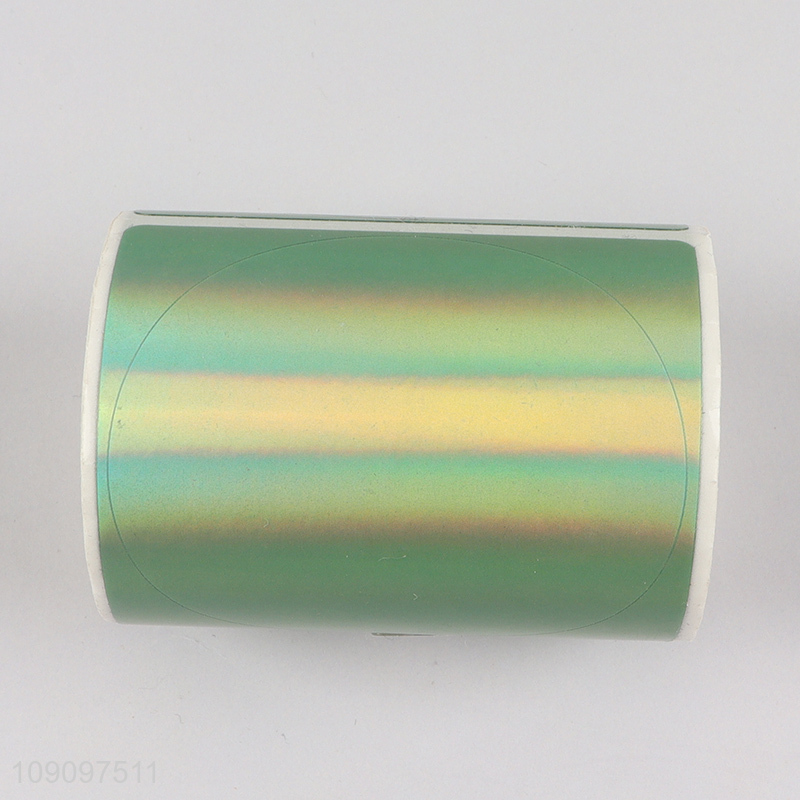 Low price round self-adhesive multi-purpose label paper sticker