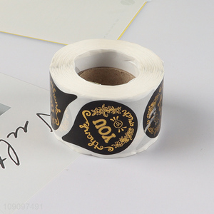 Factory price multi-purpose self-adhesive gifts packaging label paper sticker