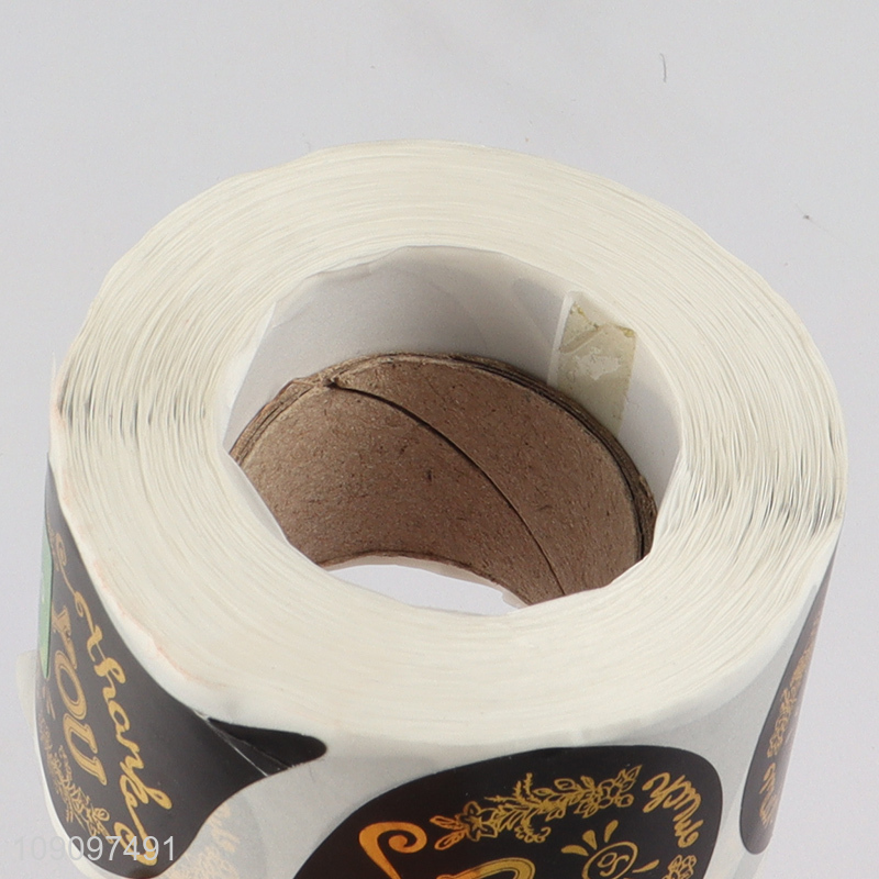 Factory price multi-purpose self-adhesive gifts packaging label paper sticker