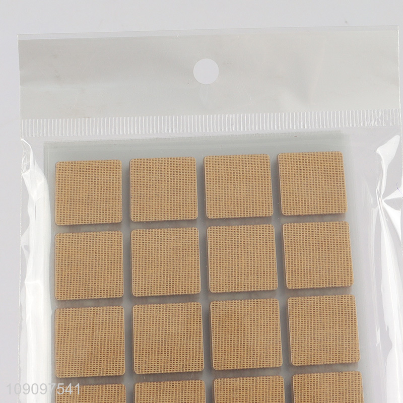 Factory supply square portable self-adhesive label paper sticker