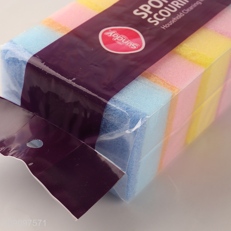 High Quality 12 Pack Kitchen Cleaning Sponges for Washing Dishes Pots Pans