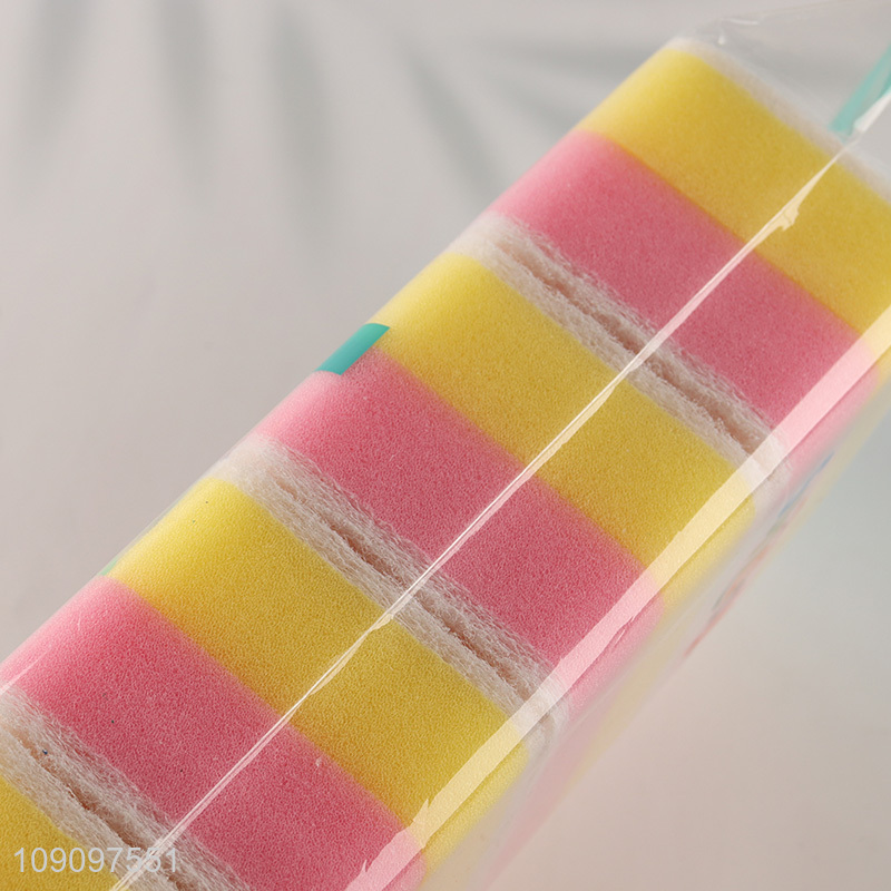 Factory Price 10 Pack Durable Cleaning Sponges Multipurpose Sponge Scourers