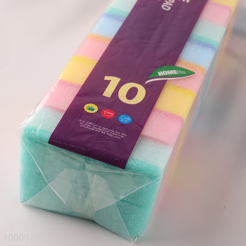 Hot Sale 10 Pack Durable Heavy Duty Cleaning Sponges for Washing Dishes