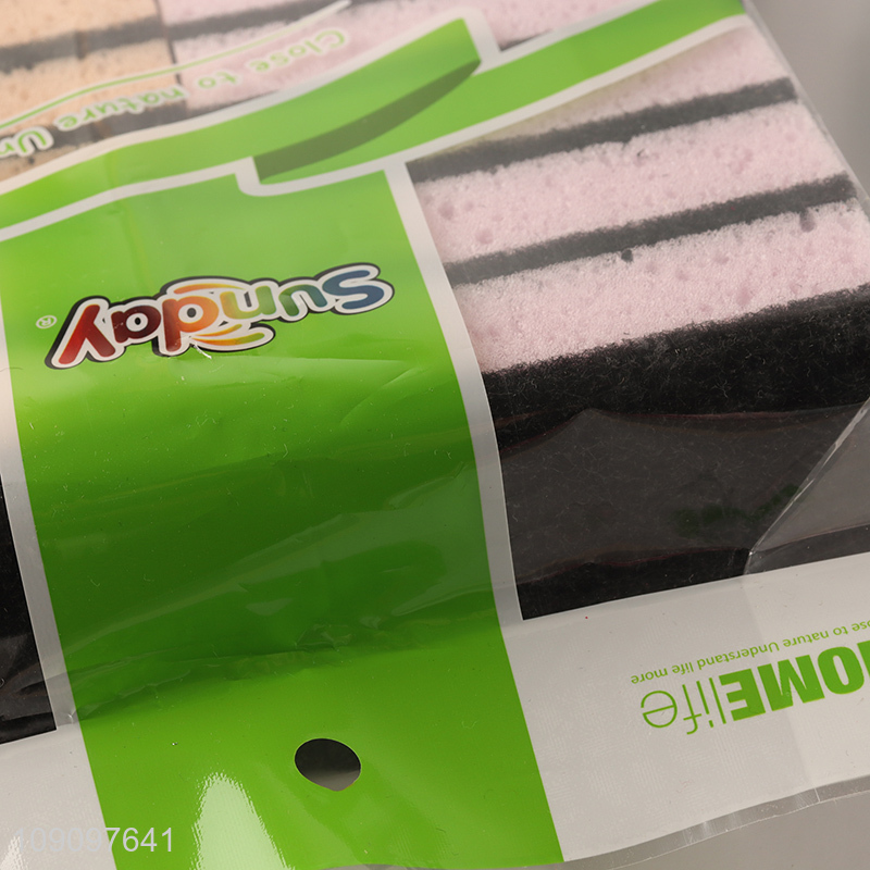 China Product 20 Pack Heavy Duty Scrub Sponges Dishwashing Sponges for Kitchen