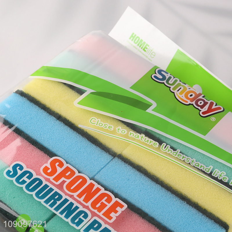 New Product 12 Pack Heavy Duty Scrub Sponges for Kitchen Bathroom Grill