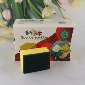 Good Quality 9 Pack  Extra Thick Absorbent Cleaning Sponges for Kitchen Cleaning