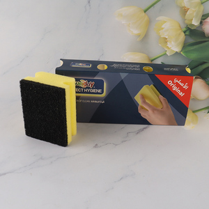 Wholesale 3 Pack Reusable Heavy Duty Scrub Sponges for Washing Dishes Pans Pots