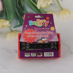 Wholesale Kitchen Sink Cleaning Brush Shower Bathtub Scrubber with Handle