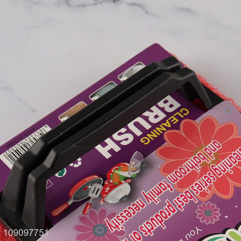 Wholesale Kitchen Sink Cleaning Brush Shower Bathtub Scrubber with Handle