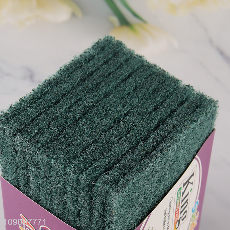 New Arrival 10 Pack Heavy Duty Scouring Pads Kitchen Cleaning Tools