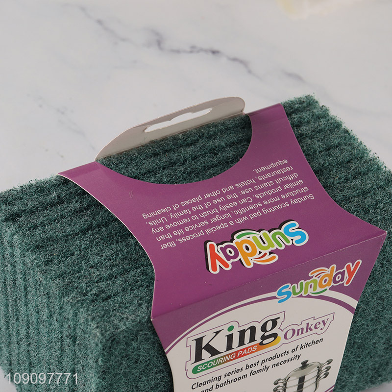 New Arrival 10 Pack Heavy Duty Scouring Pads Kitchen Cleaning Tools