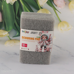 China Imports 10 Pack Heavy Duty Scouring Pads Non-Scratch Scrub Pads