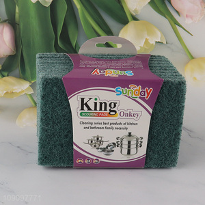 New Arrival 10 Pack Heavy Duty Scouring Pads Kitchen Cleaning Tools