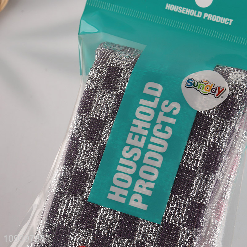 New Product 2 Pack Non-Scratch Dish Sponges Multipurpose Sponge Scourers