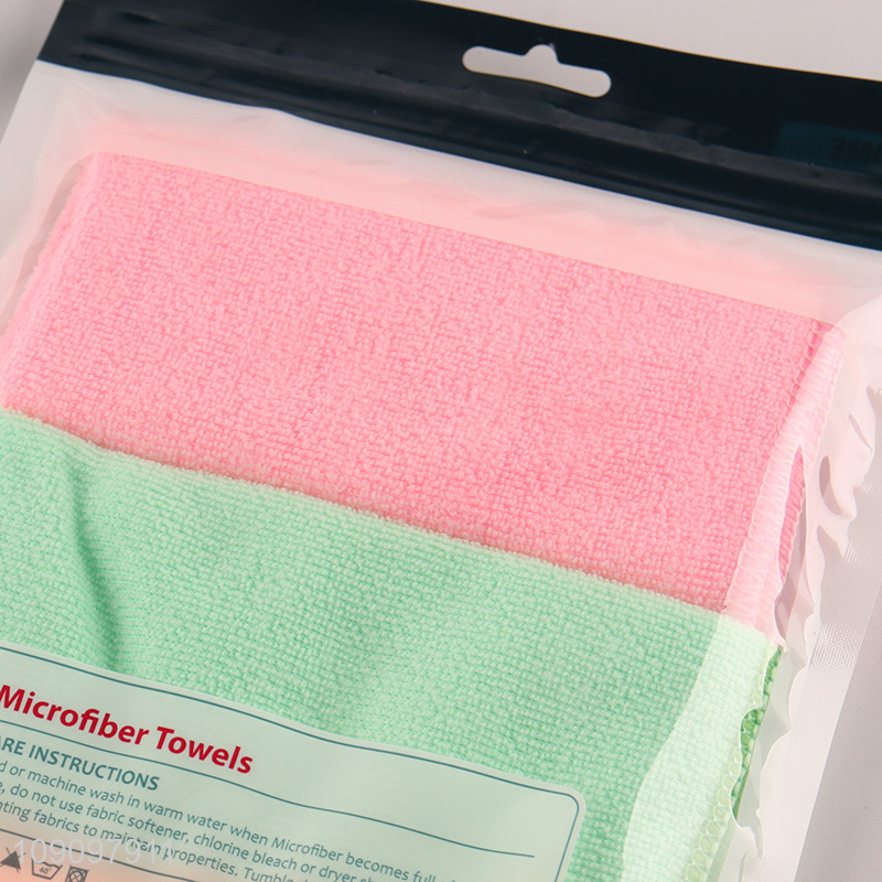 New Arrival 3PCS Super Absorbent Microfiber Cleaning Cloths Dish Washing Rags