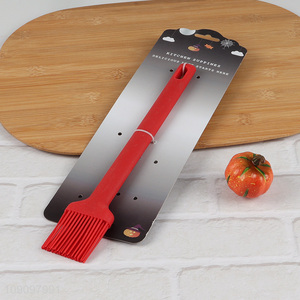 Top selling red silicone oil brush barbecue brush wholesale