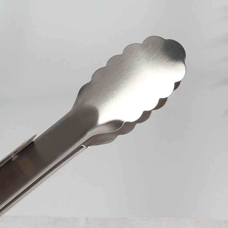 China supplier stainless steel kitchen food tongs food clips