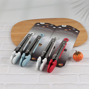 Hot items multicolor 2pcs kitchen food tongs food clips