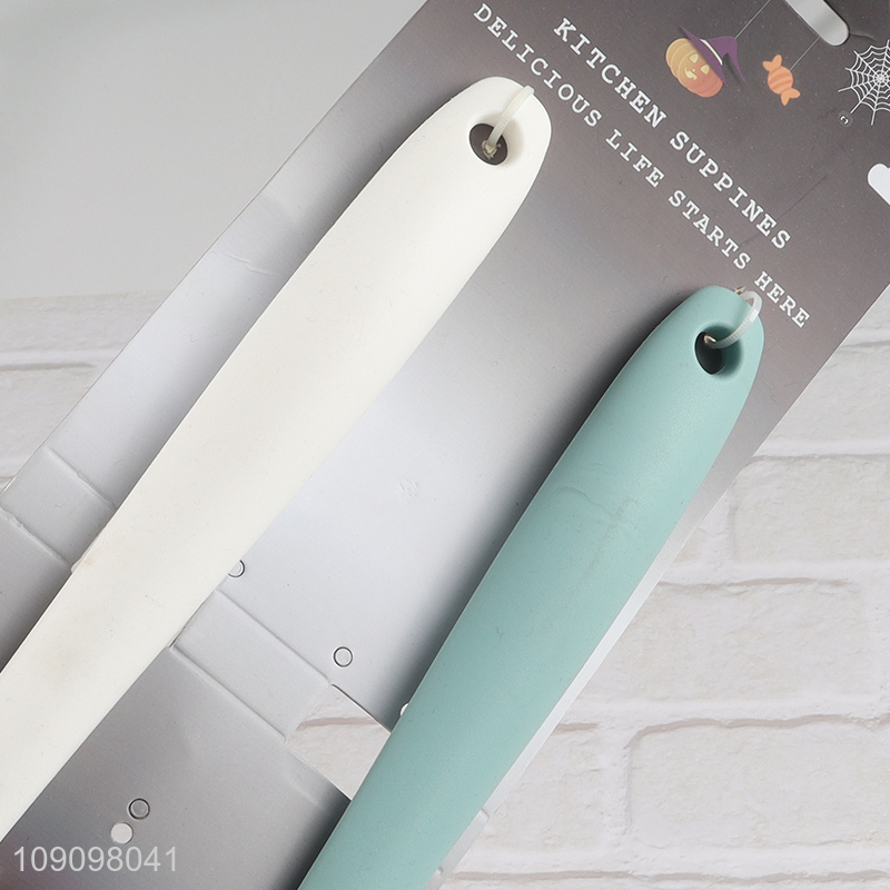 China products 2pcs multicolor silicone butter spatula cheese spatula