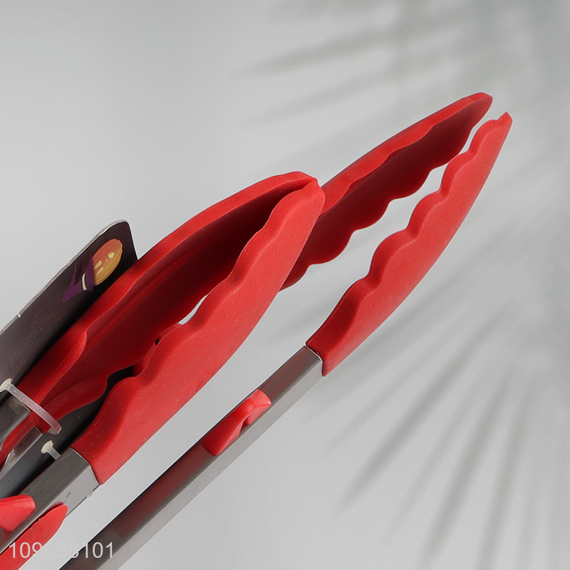 Online wholesale 2pcs kitchen household food tongs food clips set