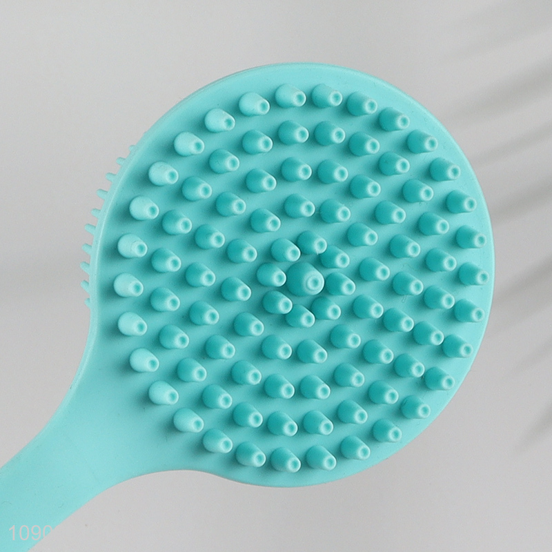 Factory price double-sided silicone pot brush dish brush