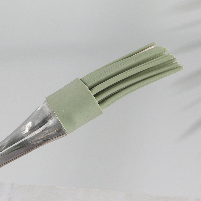China wholesale 2pcs silicone oil brush barbecue brush