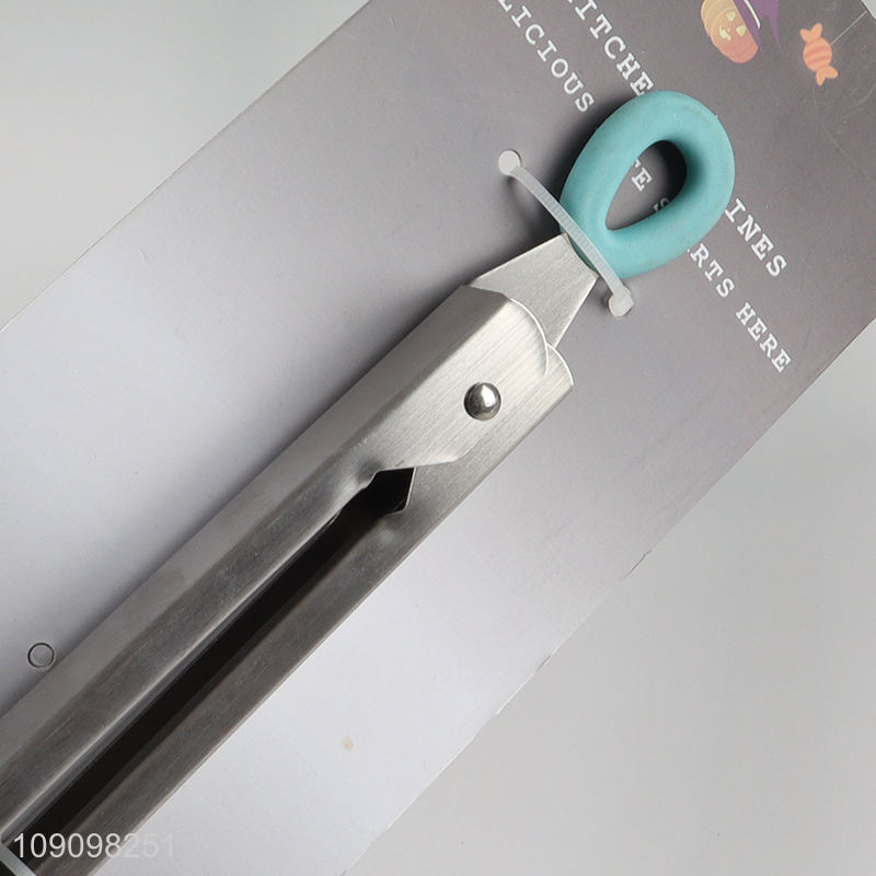 Factory direct sale multicolor kitchen food tongs food clips wholesale