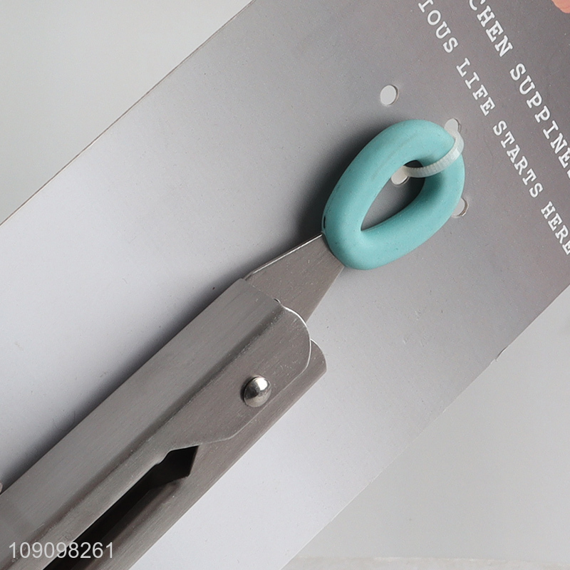 Best quality multicolor kitchen food tongs food clips for sale