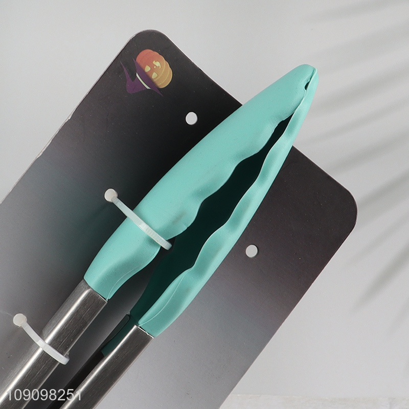 Factory direct sale multicolor kitchen food tongs food clips wholesale