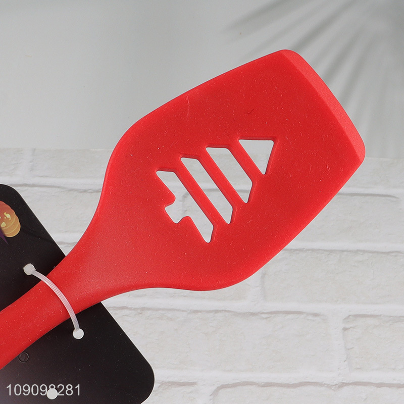 China products multicolor silicone non-stick slotted spatula for cooking