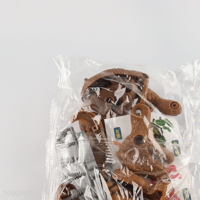 Popular Product 15PCS DIY Assembly Dinosaur Toys Take Apart Toys for Kids