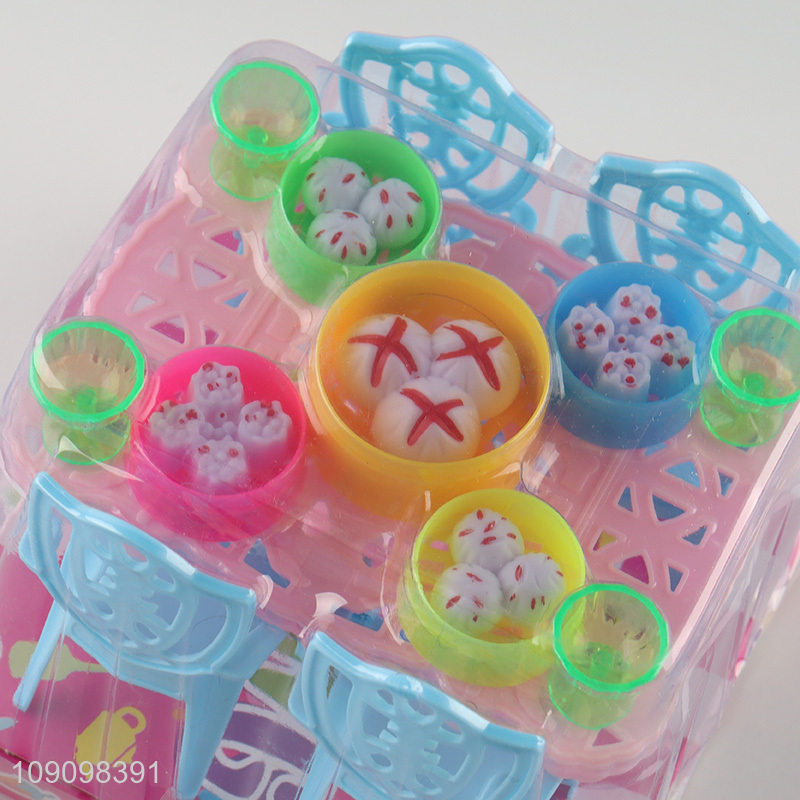 Good Quality 15PCS Kids Kitchen Playset Plastic Kitchen Toy for Toddlers