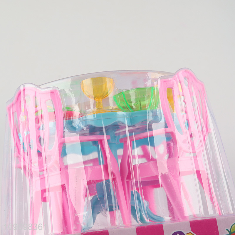 High Quality 17PCS Kids Kitchen Toy Accessories Toddlers Cooking Playset