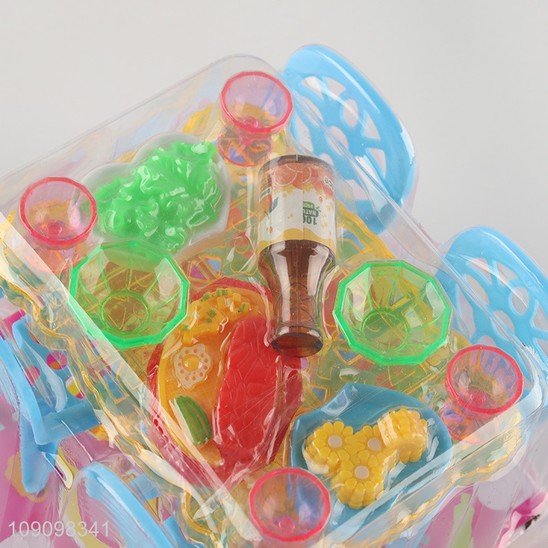 Wholesale Kids Pretend Play Toy Plastic Kitchen Playset Toy for Toddlers