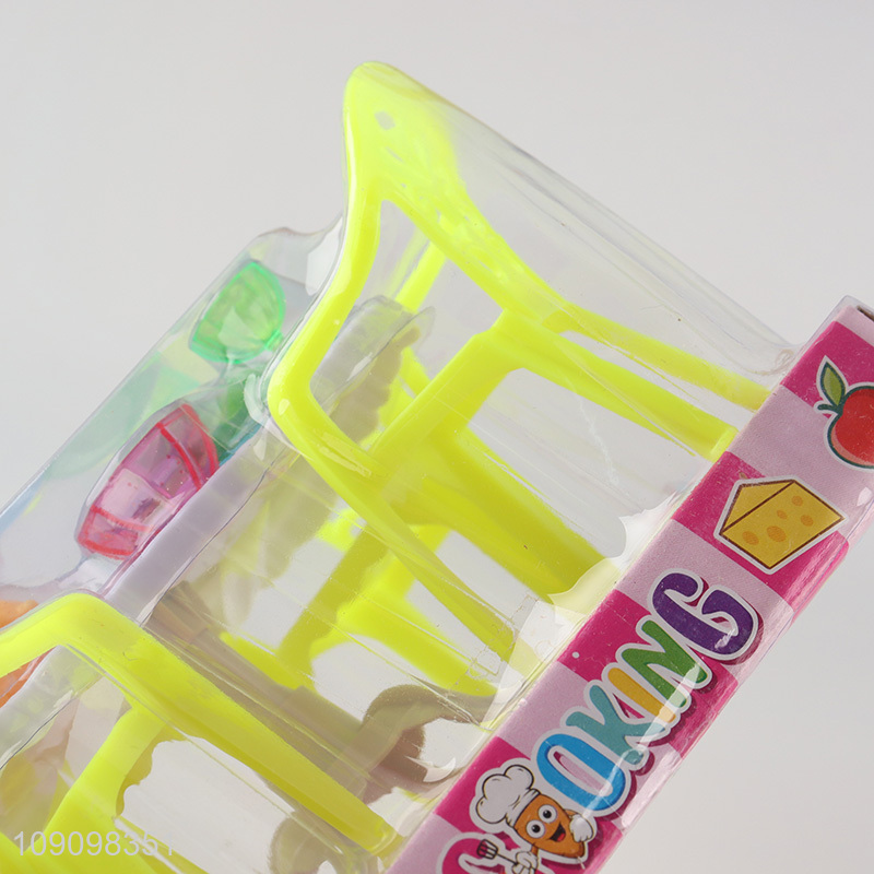 Factory Price 15PCS Kids Toddlers Pretend Play Toy Kitchen Cooking Toy