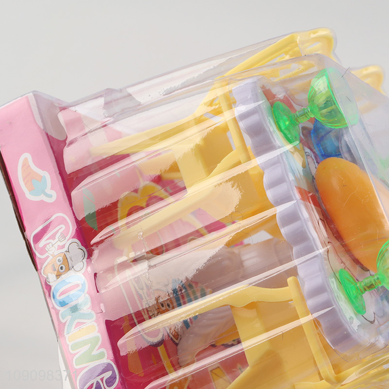 Hot Selling 14PCS Pretend Play Toys Kitchen Cooking Playset for Boys Girls