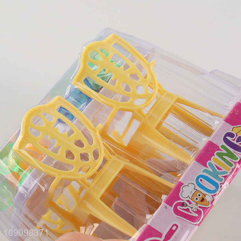 Hot Selling 14PCS Pretend Play Toys Kitchen Cooking Playset for Boys Girls