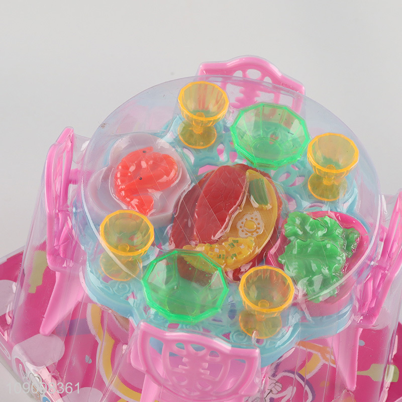 High Quality 17PCS Kids Kitchen Toy Accessories Toddlers Cooking Playset