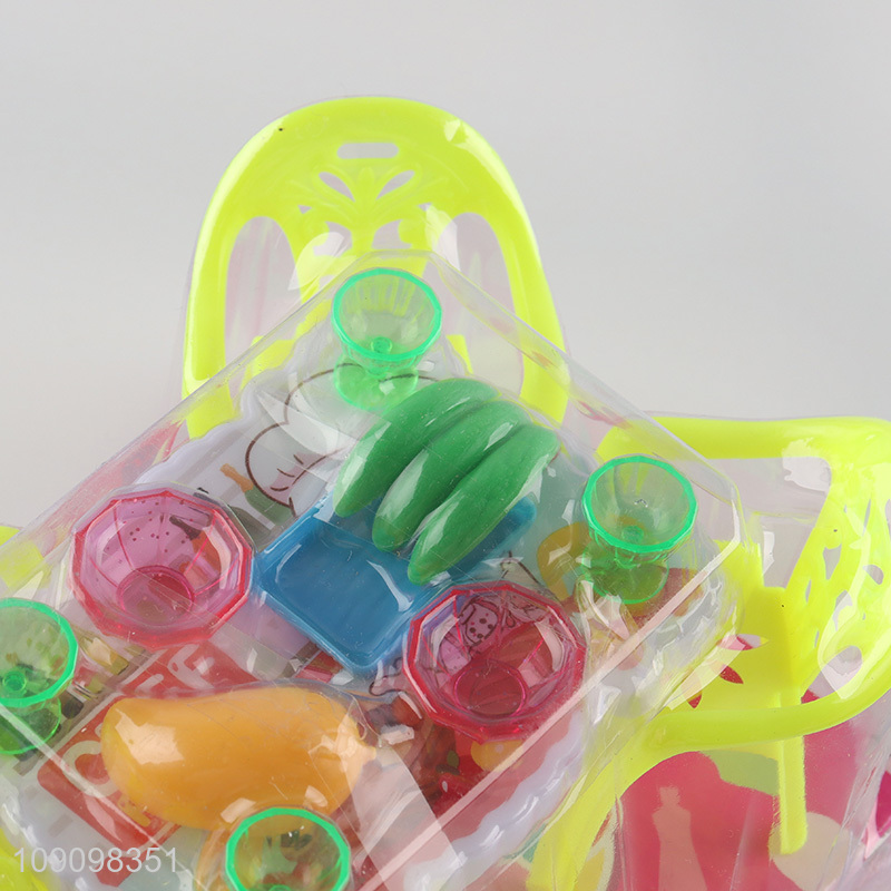 Factory Price 15PCS Kids Toddlers Pretend Play Toy Kitchen Cooking Toy