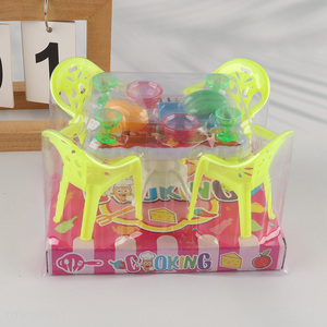 Factory Price 15PCS Kids Toddlers Pretend Play Toy Kitchen Cooking Toy