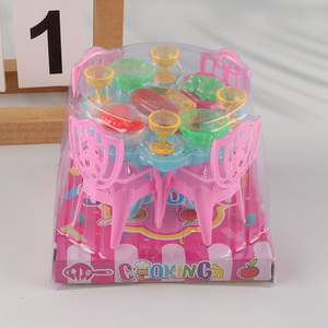 High Quality 17PCS Kids Kitchen Toy Accessories Toddlers Cooking Playset