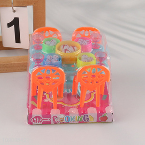 New Product 15PCS Kids Toddlers Kitchen Playset Prentend Play Kitchen Toys