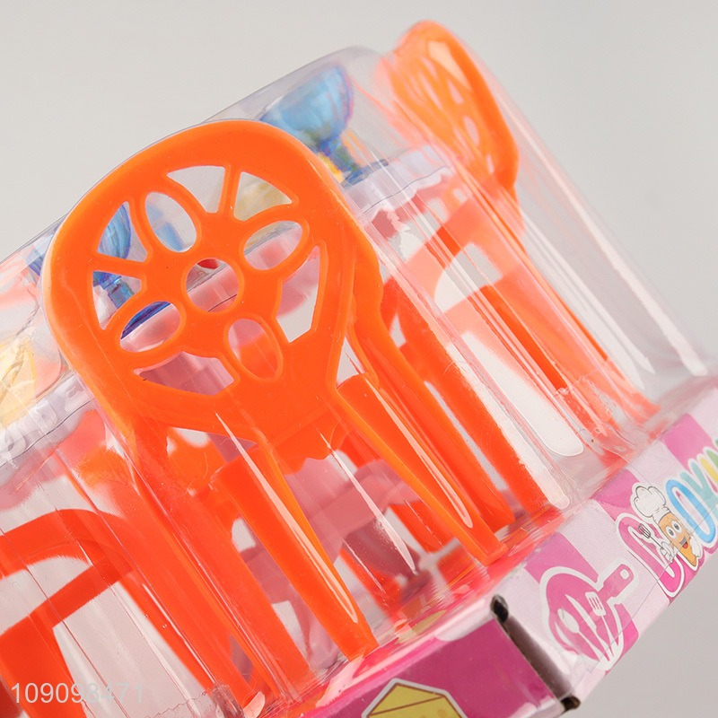 Hot Selling 14PCS Kids Kitchen Toy Accessories Toddlers Cooking Playset