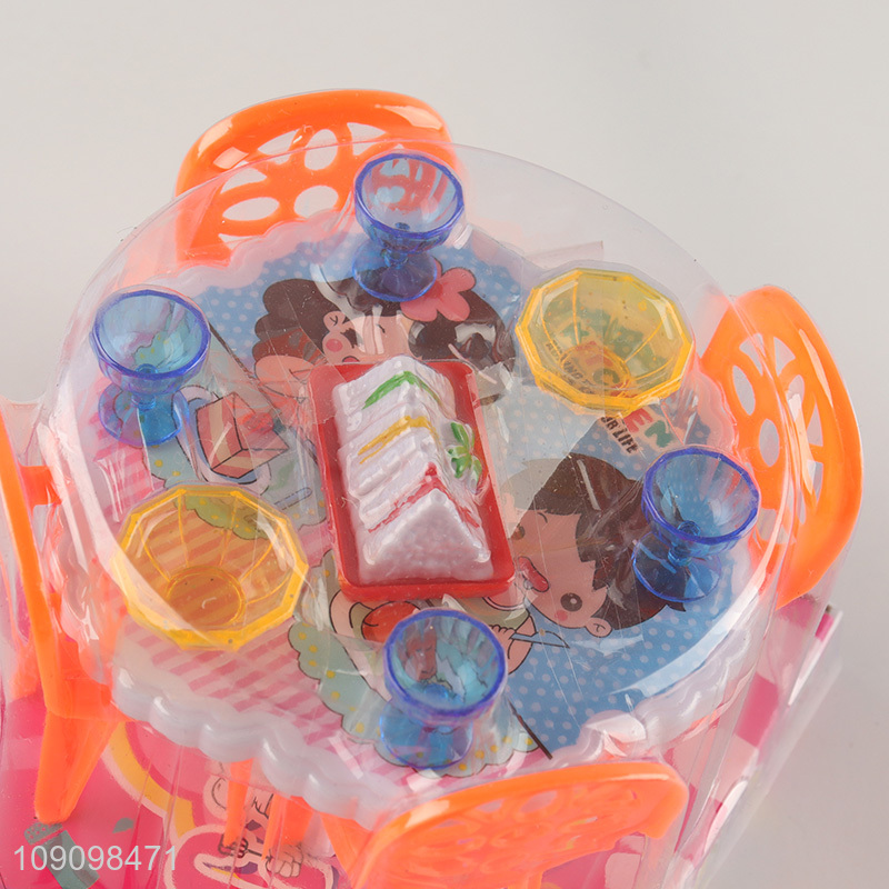 Hot Selling 14PCS Kids Kitchen Toy Accessories Toddlers Cooking Playset