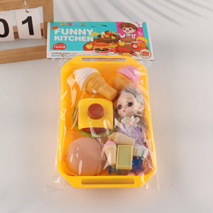 New Product 15PCS Plastic Kitchen Cooking Toy for Kids Boys Girls Toddlers