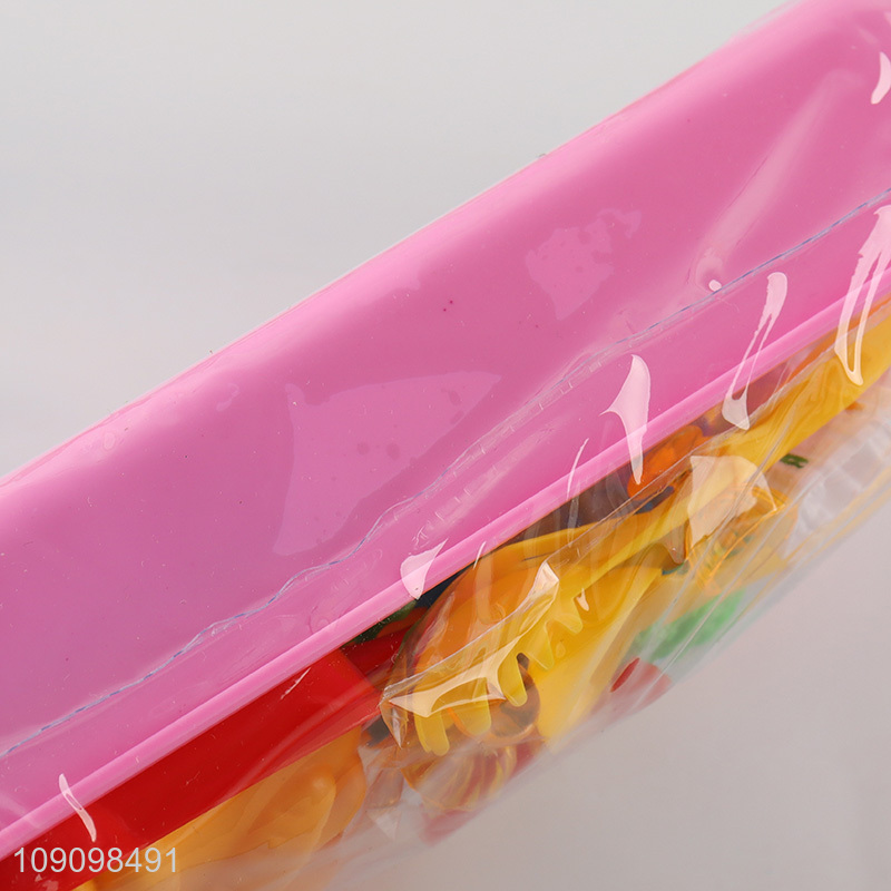 Good Quality 26PCS Kids Pretend Play Kitchen Toys with Furniture & Tableware