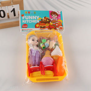 Hot Selling 20PCS 15PCS Kids Toddlers Pretend Play Toy Kitchen Cooking Toy