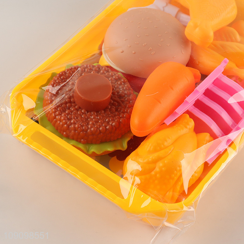 Factory Price 12PCS Kids Kitchen Toys Plastic Dollhouse Kitchen Accessories Toys