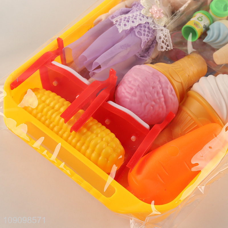 Hot Selling 20PCS 15PCS Kids Toddlers Pretend Play Toy Kitchen Cooking Toy